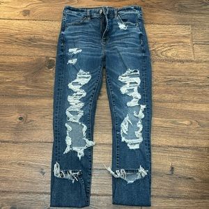 American Eagle Ripped Skinny Jeans